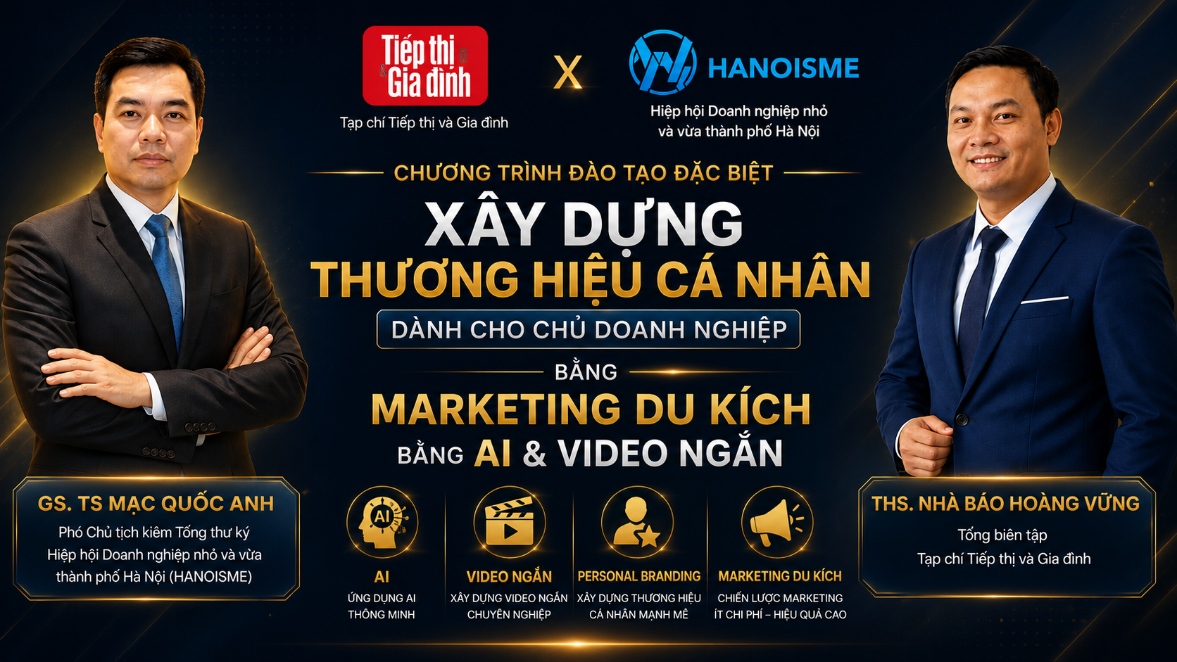 Poster chương trình 2DM Group Hà Nội